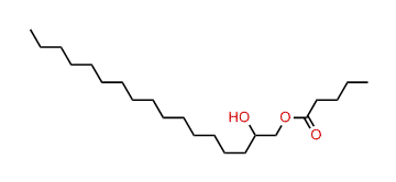 2-Hydroxyheptadecyl pentanoate